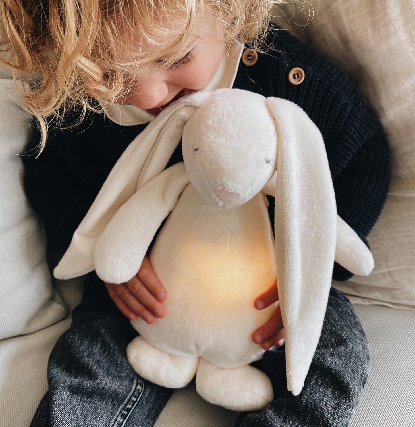 MOONIE 2.0 / Gece Lambalı Uyku Tavşanı